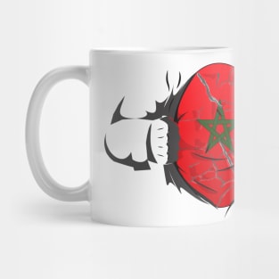 Heartfelt Unity: Celebrating One Morocco One Heart Mug